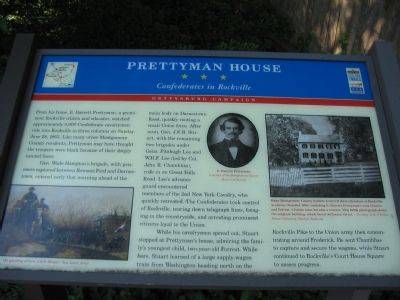 Prettyman House Marker image. Click for full size.