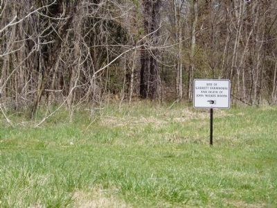 Site of Garrett Farmhouse. Click for full size. Site of Garrett Farmhouse image. Click for full size.