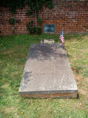 Grave of William Hooper. Click for full size. Grave of William Hooper image. Click for full size.
