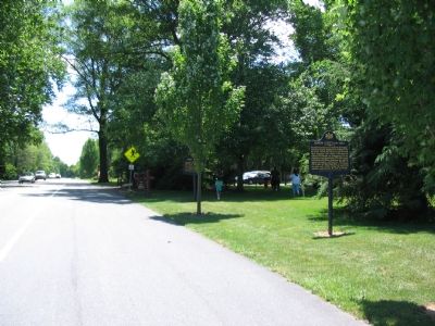 The Simon Girty and Fort Hunter Markers are Near the Park Entrance. Click for full size. The Simon Girty and Fort Hunter Markers are Near the Park Entrance image. Click for full size.