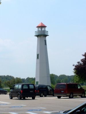 The Lighthouse across from the Welcome Center. image. Click for full size.