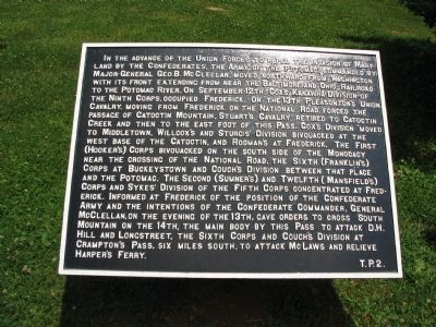 War Department Marker T. P. 2 image. Click for full size.