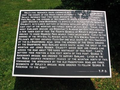 Department Marker T. P. 3 image. Click for full size.