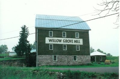 Willow Grove Mill image. Click for full size.