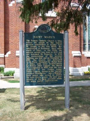 Saint Mary's Marker image. Click for full size.