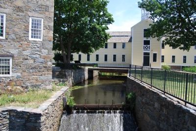 Mill race along Wilkinson Mill image. Click for full size.
