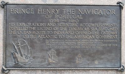 Prince Henry the Navigator of Portugal Marker image. Click for full size.