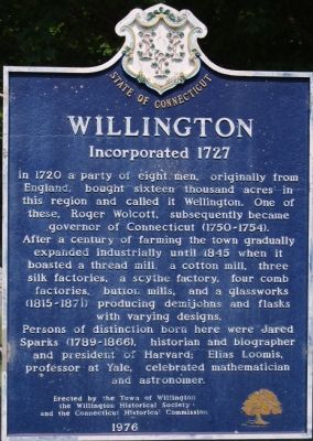 Willington Marker image. Click for full size.