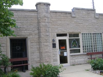 Modern addition on the northside of the historic jail.. Click for full size. Modern addition on the northside of the historic jail. image. Click for full size.