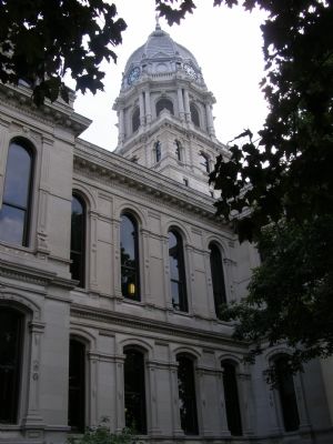 Courthouse from the markers location image. Click for full size.