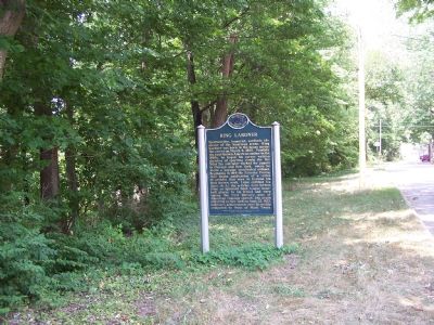 Ring Lardner Marker. Click for full size. Ring Lardner Marker image. Click for full size.