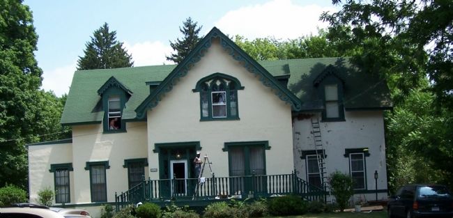 The house that Ring Lardner was born in.. Click for full size. The house that Ring Lardner was born in. image. Click for full size.