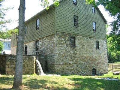 View of Mill and Waterfall. Click for full size. View of Mill and Waterfall image. Click for full size.