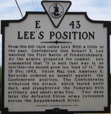 Lee's Position Marker. Click for full size. Lee's Position Marker image. Click for full size.