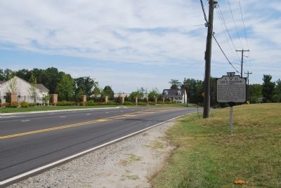 Marker along Lafayette Boulevard. Click for full size. Marker along Lafayette Boulevard image. Click for full size.