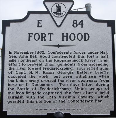 Fort Hood Marker image. Click for full size.