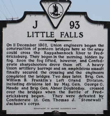 Little Falls Marker image. Click for full size.