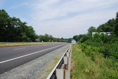 Marker on King's Highway (SR 3) image. Click for full size.