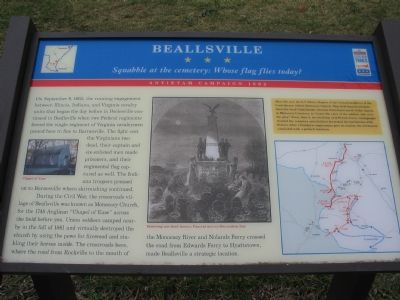 Beallsville Marker image. Click for full size.