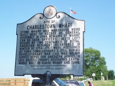 Site of Charlestown Wharf Marker image. Click for full size.