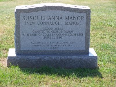 Susquehanna Manor Marker image. Click for full size.