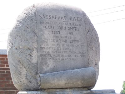 Sassafras River Marker image. Click for full size.