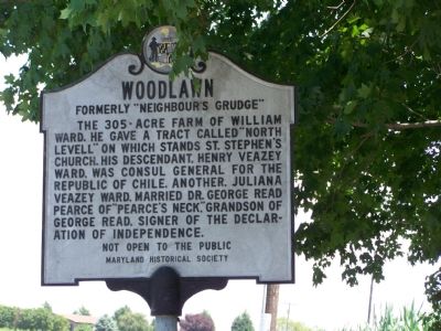 Woodlawn Marker image. Click for full size.