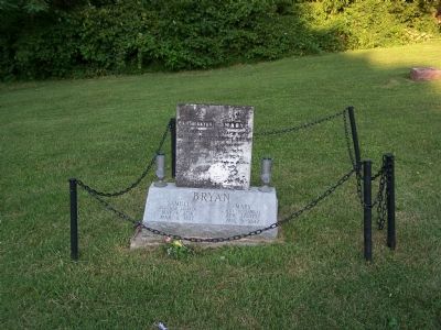 Samuel and Mary Bryan's markers.. Click for full size. Samuel and Mary Bryan's markers. image. Click for full size.