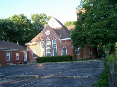 Bethel Memorial Church, Next to Cemetery. Click for full size. Bethel Memorial Church, Next to Cemetery image. Click for full size.
