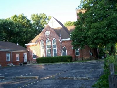Bethel Memorial Church, Next to Cemetery image. Click for full size.