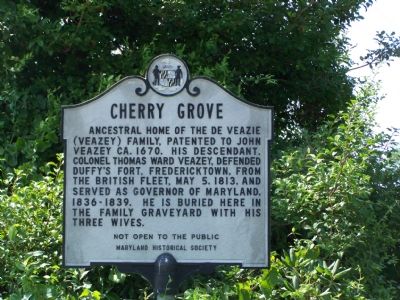 Cherry Grove Marker image. Click for full size.