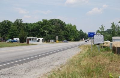 Marker on Rt. 1. Click for full size. Marker on Rt. 1 image. Click for full size.
