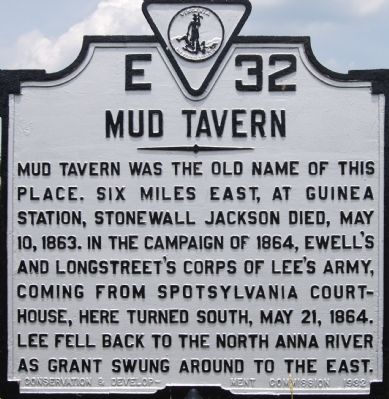 Mud Tavern Marker. Click for full size. Mud Tavern Marker image. Click for full size.