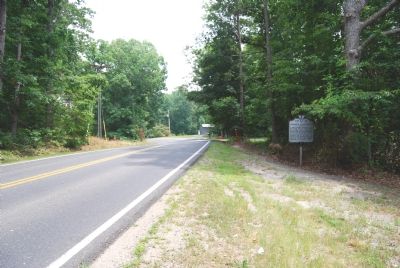 Marker along Partlow Road image. Click for full size.