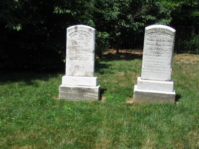 John T and Sarah Ann DeSellum Tombstones image. Click for full size.