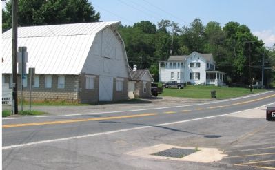 Downtown Hyattstown - Present Day image. Click for full size.