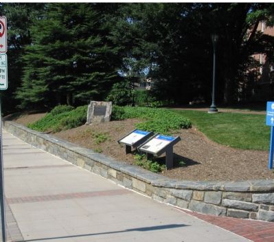 Braddock Marker Stone. Click for full size. Braddock Marker Stone image. Click for full size.