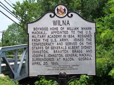 Wilna Marker image. Click for full size.