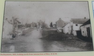 Close Up View of 1885 Picture of Buckeystown. Click for full size. Close Up View of 1885 Picture of Buckeystown image. Click for full size.