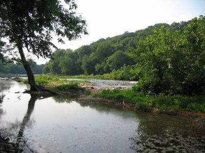 Old Millrace. Click for full size. Old Millrace image. Click for full size.