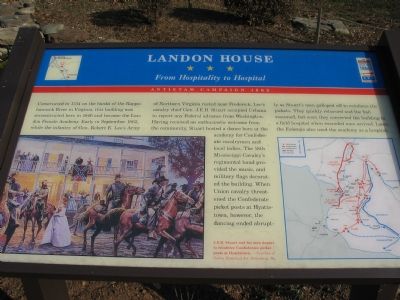 Landon House Marker image. Click for full size.
