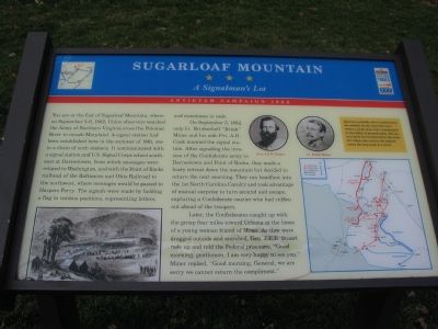 Sugarloaf Mountain Marker image. Click for full size.