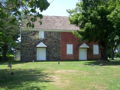 Quaker Brick Meeting House image. Click for full size.