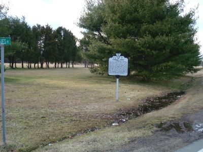 Wider view of the German Town Marker image. Click for full size.