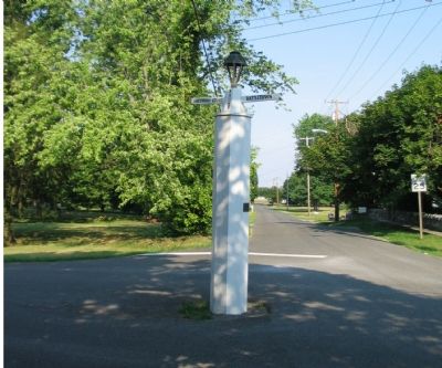 The White Post. Click for full size. The White Post image. Click for full size.