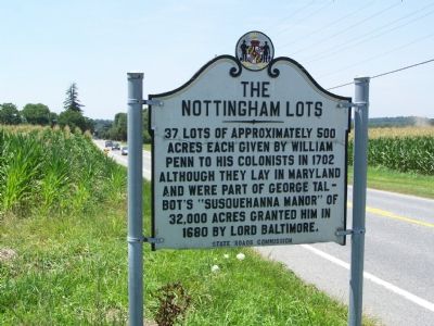 The Nottingham Lots Marker image, Touch for more information