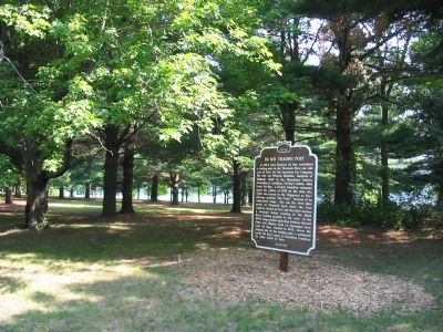 Du Bay Trading Post Marker. Click for full size. Du Bay Trading Post Marker image. Click for full size.