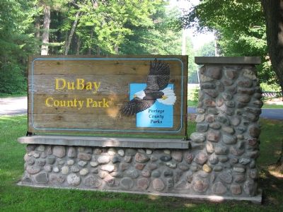 DuBay County Park Sign. Click for full size. DuBay County Park Sign image. Click for full size.