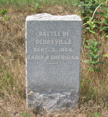 Battle of Berryville Marker image. Click for full size.