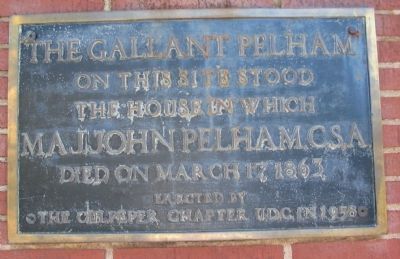 Plaque at the Site the House Stood. Click for full size. Plaque at the Site the House Stood image. Click for full size.